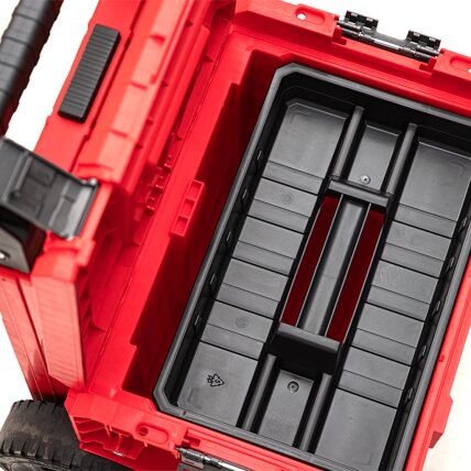 Qbrick QBRICK PRO įrankių dėžė su ratukais 2.0 PLUS RED 4
