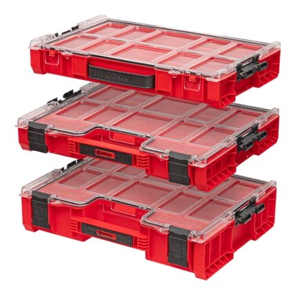 Qbrick QBRICK PRO smulkmenų dėtuvė 200 RED 2 Qbrick QBRICK PRO smulkmenų dėtuvė 200 RED 2