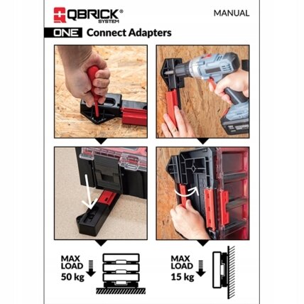 Qbrick QBRICK SYSTEM ONE jungiamieji adapteriai 1