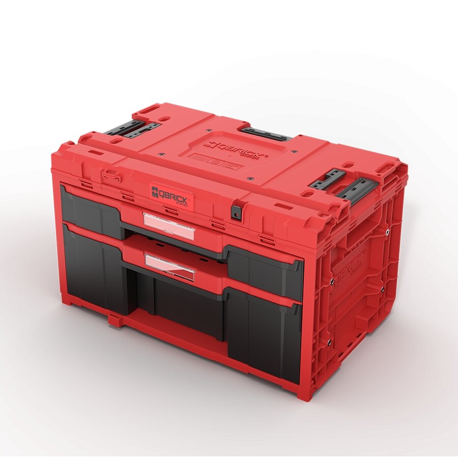 Qbrick Dviejų stalčių įrankių dėžė, PLUS 2.0 UHD Custom, QBRICK ONE