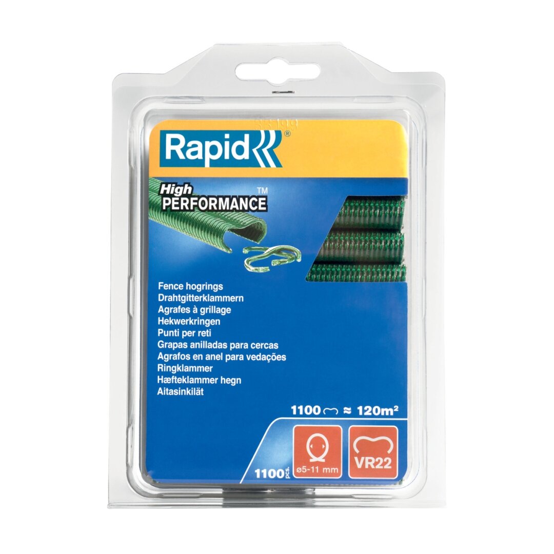 Rapid Sukabinimo kabės VR22, 1100 vnt. žal. 2