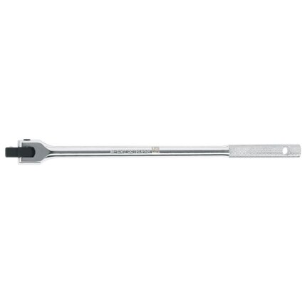 Rankena galvutėms su lanksčiąja jungtimi 380mm, 1/2" Truper® Rankena galvutėms su lanksčiąja jungtimi 380mm, 1/2" Truper®