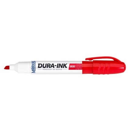 Rašalo markeris Markal Dura-Ink 55 RAUDONAS 1,5 & 4,5mm Rašalo markeris Markal Dura-Ink 55 RAUDONAS 1,5 & 4,5mm