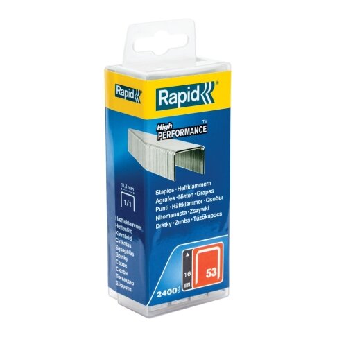 Rapid KABĖS „RAPID" PL. DĖŽ. 53/16 2400VNT. 1 Rapid KABĖS „RAPID" PL. DĖŽ. 53/16 2400VNT. 1
