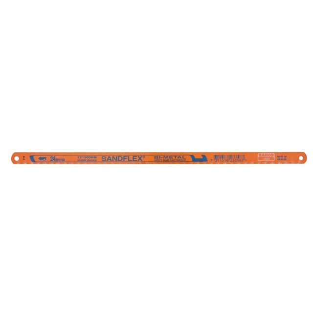 Rankinio pjūklo geležtė metalui Bahco Sandflex® 18TPI 300mm 2 vnt blisteryje