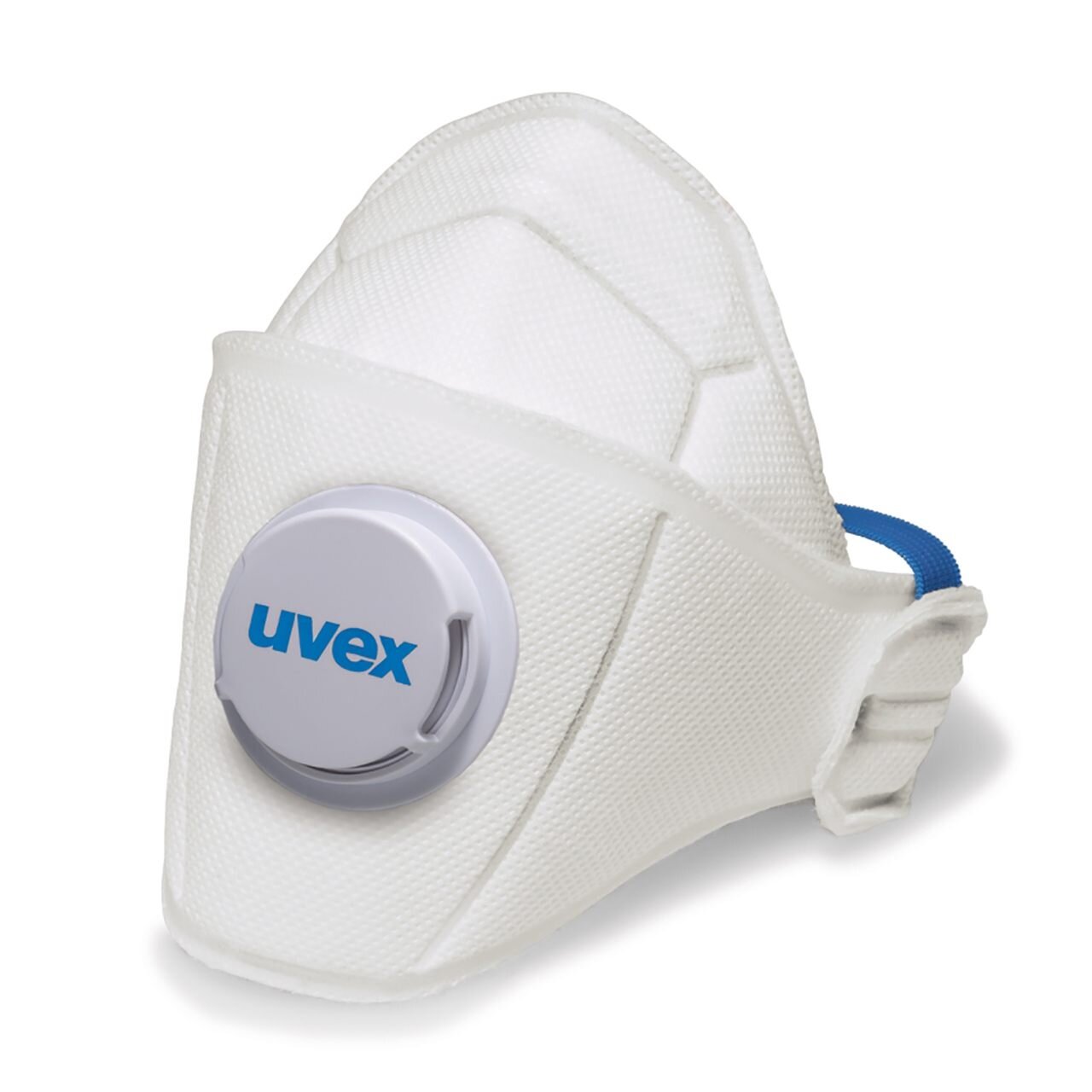 Respiratorius Uvex silv-Air Premium 5110 FFP1, sulankstomas, su vožtuvu, 3 vnt, mažmeninė pakuotė Respiratorius Uvex silv-Air Premium 5110 FFP1, sulankstomas, su vožtuvu, 3 vnt, mažmeninė pakuotė