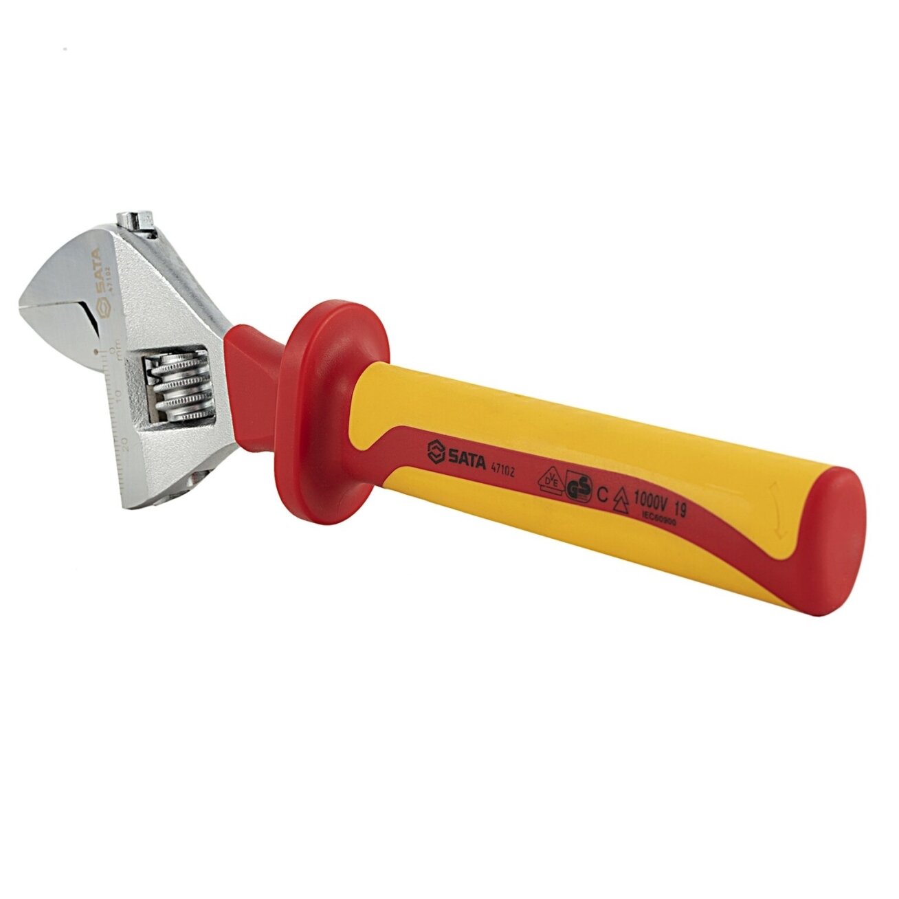 Reguliuojamas graduotas raktas 312mm izoliuotas VDE 1 Reguliuojamas graduotas raktas 312mm izoliuotas VDE 1