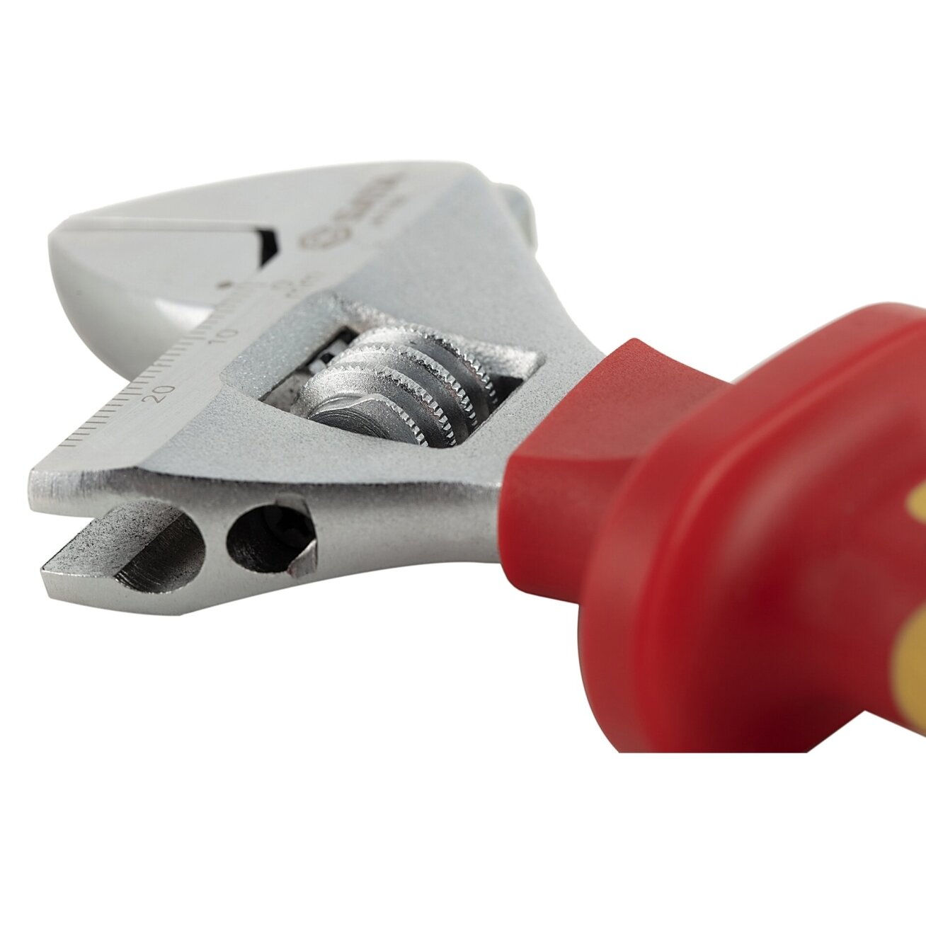 Reguliuojamas graduotas raktas 312mm izoliuotas VDE 7 Reguliuojamas graduotas raktas 312mm izoliuotas VDE 7