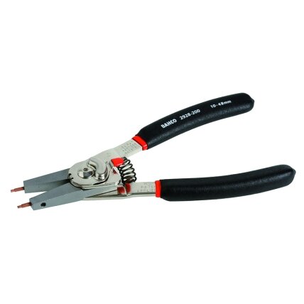 Resettable pliers for internal and external circlips 160mm 7-26/3-26mm Resettable pliers for internal and external circlips 160mm 7-26/3-26mm