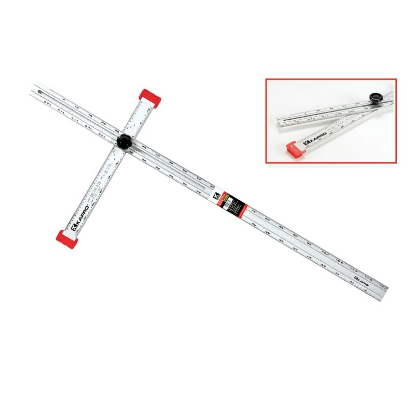 Reguliuojamas T formos kampainis 120cm