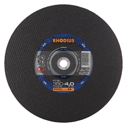 Rhodius Metalo pj.diskas FT30 350x4x20 mm Rhodius Metalo pj.diskas FT30 350x4x20 mm