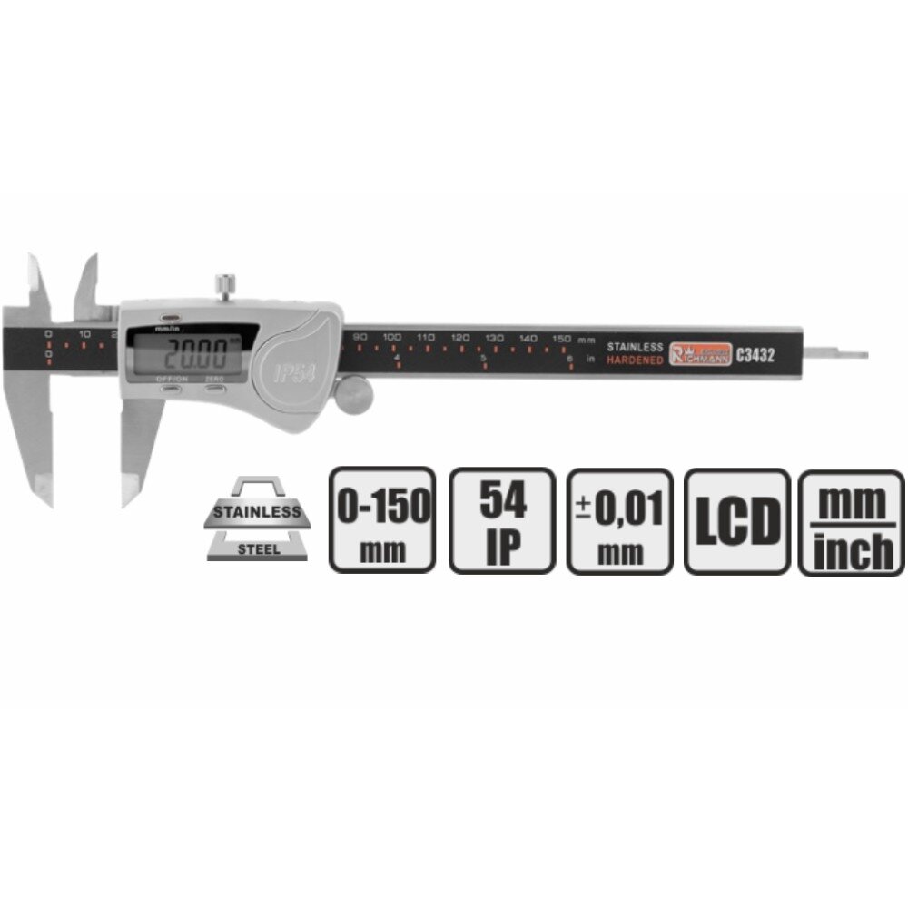 Richmann El. slankmatis „RICHMANN" 150 mm Richmann El. slankmatis „RICHMANN" 150 mm