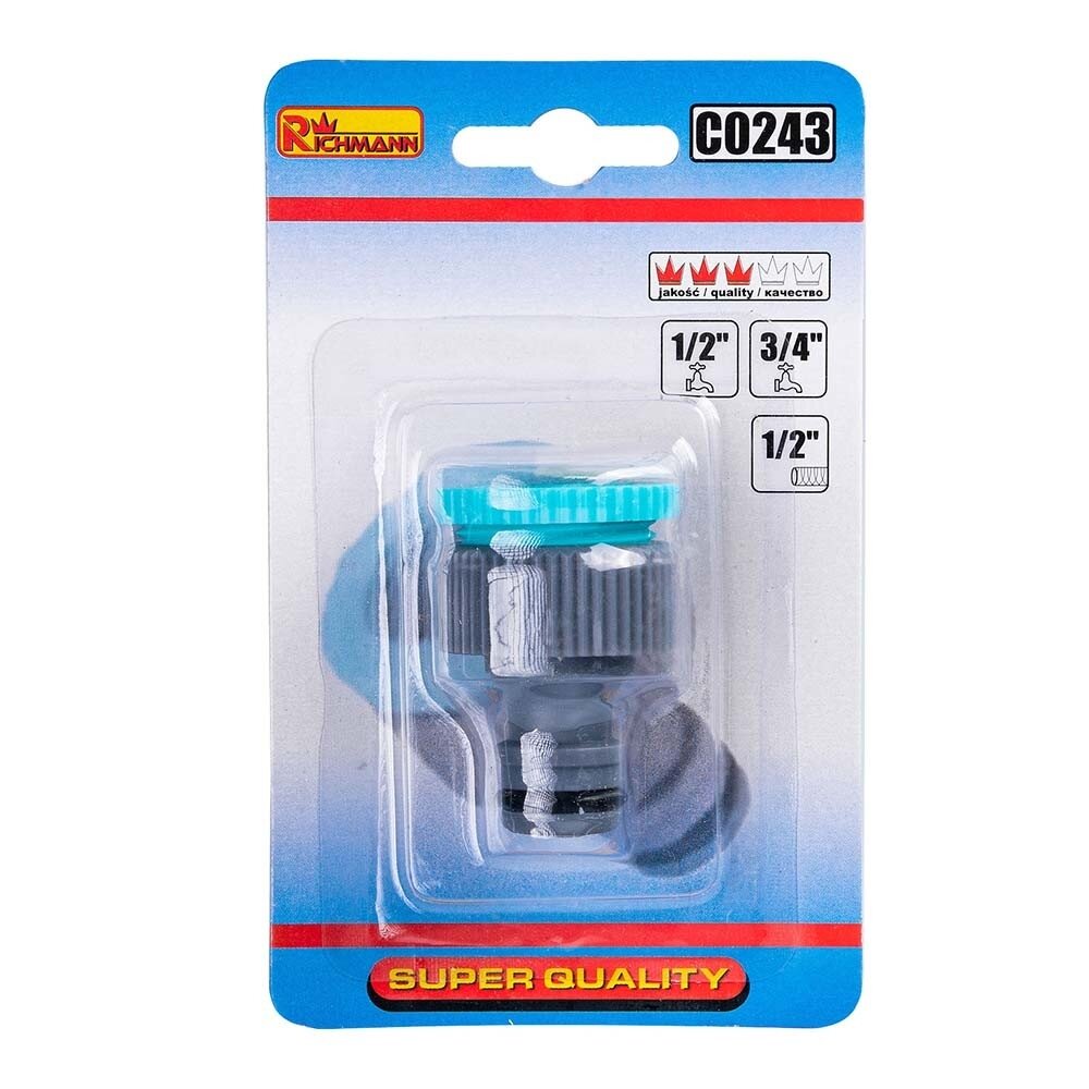 Richmann Įrankio jungtis išorinė 1/2",3/4" Richma 2