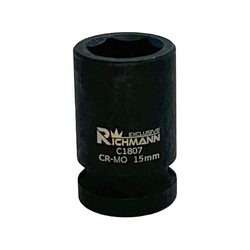 Richmann Smūginė galvutė 15 mm 1/2" trumpa 2