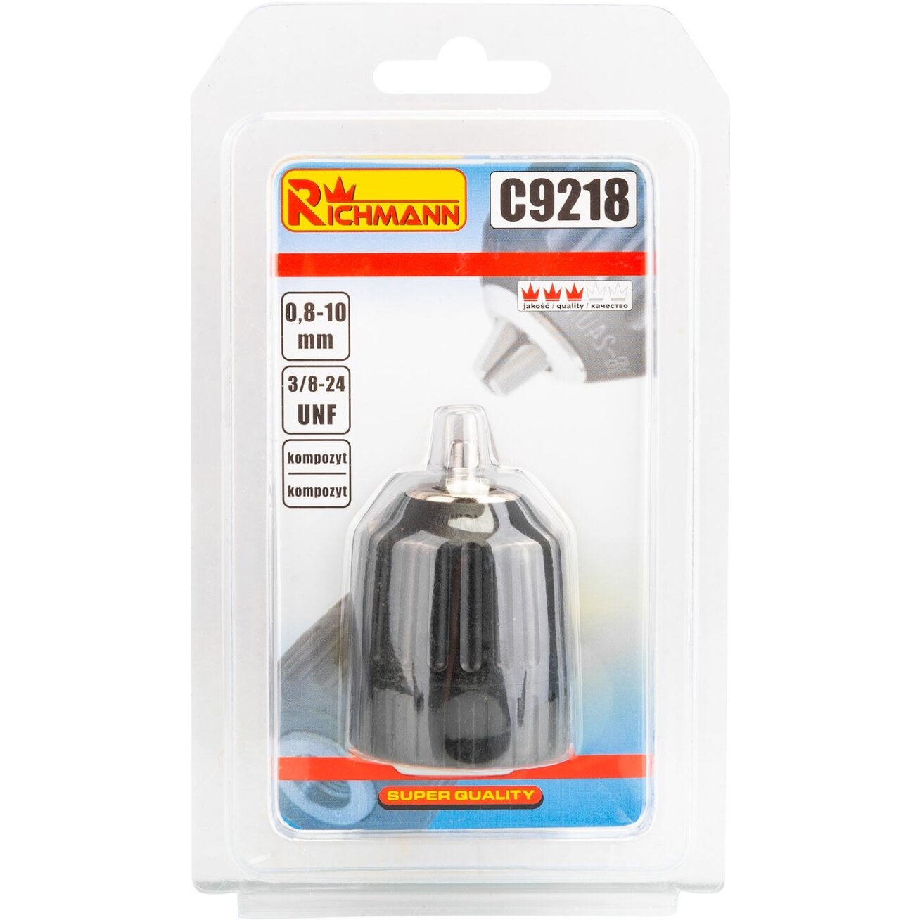 RICHMANN Greitos fiksacijos griebtuvas 0,8 - 10 mm, 3/8 2 RICHMANN Greitos fiksacijos griebtuvas 0,8 - 10 mm, 3/8 2