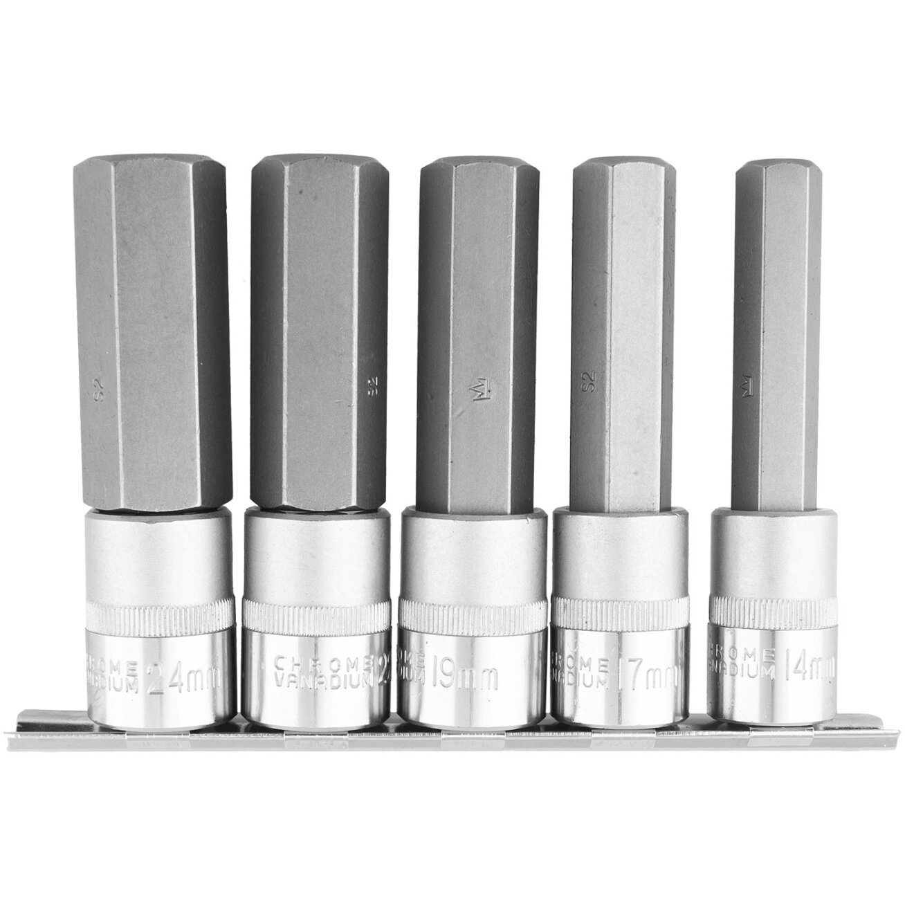 Richmann Hex tipo 1/2 galvučių rinkinys H14-H24, Richmann, 5 vnt. 1 Richmann Hex tipo 1/2 galvučių rinkinys H14-H24, Richmann, 5 vnt. 1