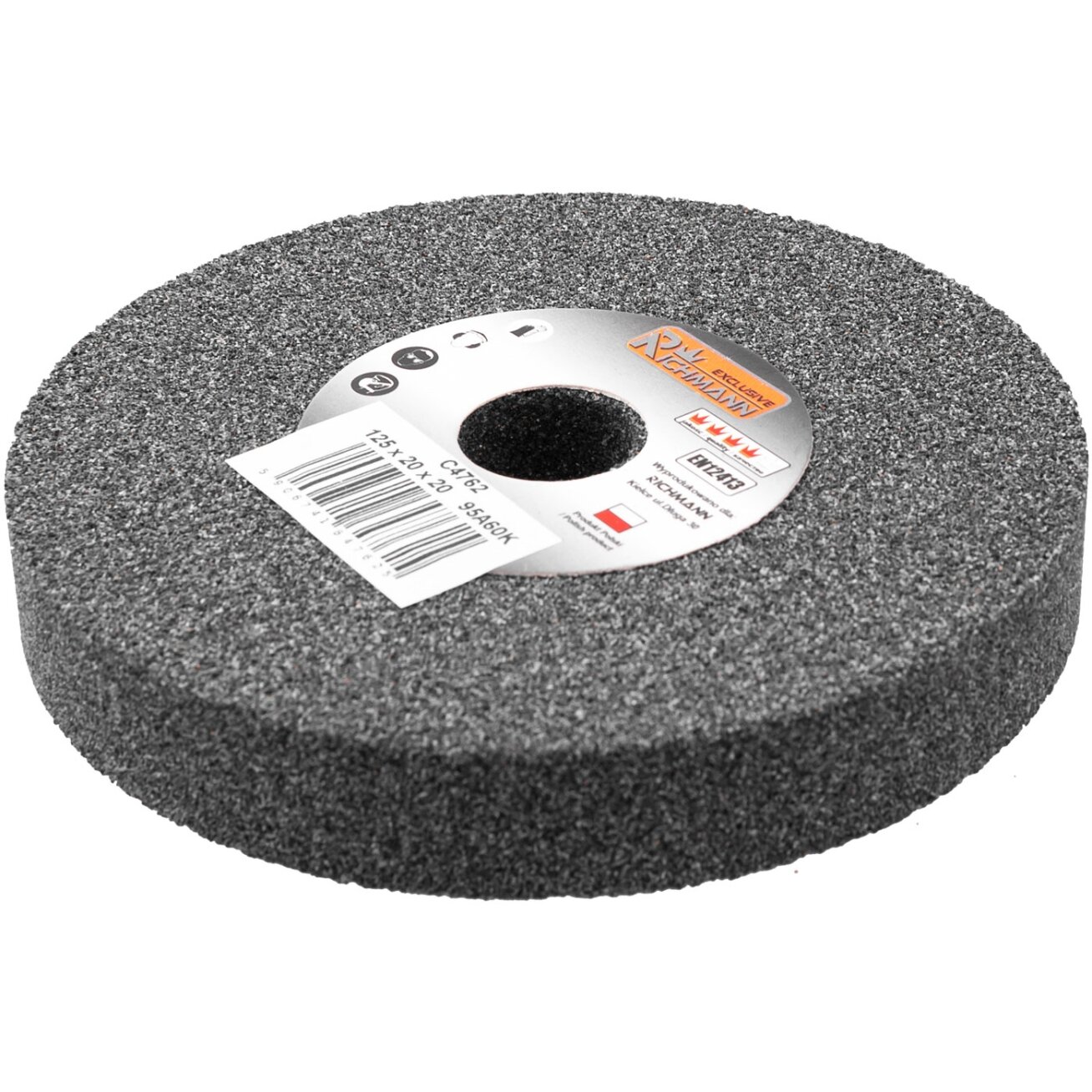 Richmann KERAMINIS ŠLIFAVIMO DISKAS 125 x 20 X 20 95A60K 2 Richmann KERAMINIS ŠLIFAVIMO DISKAS 125 x 20 X 20 95A60K 2