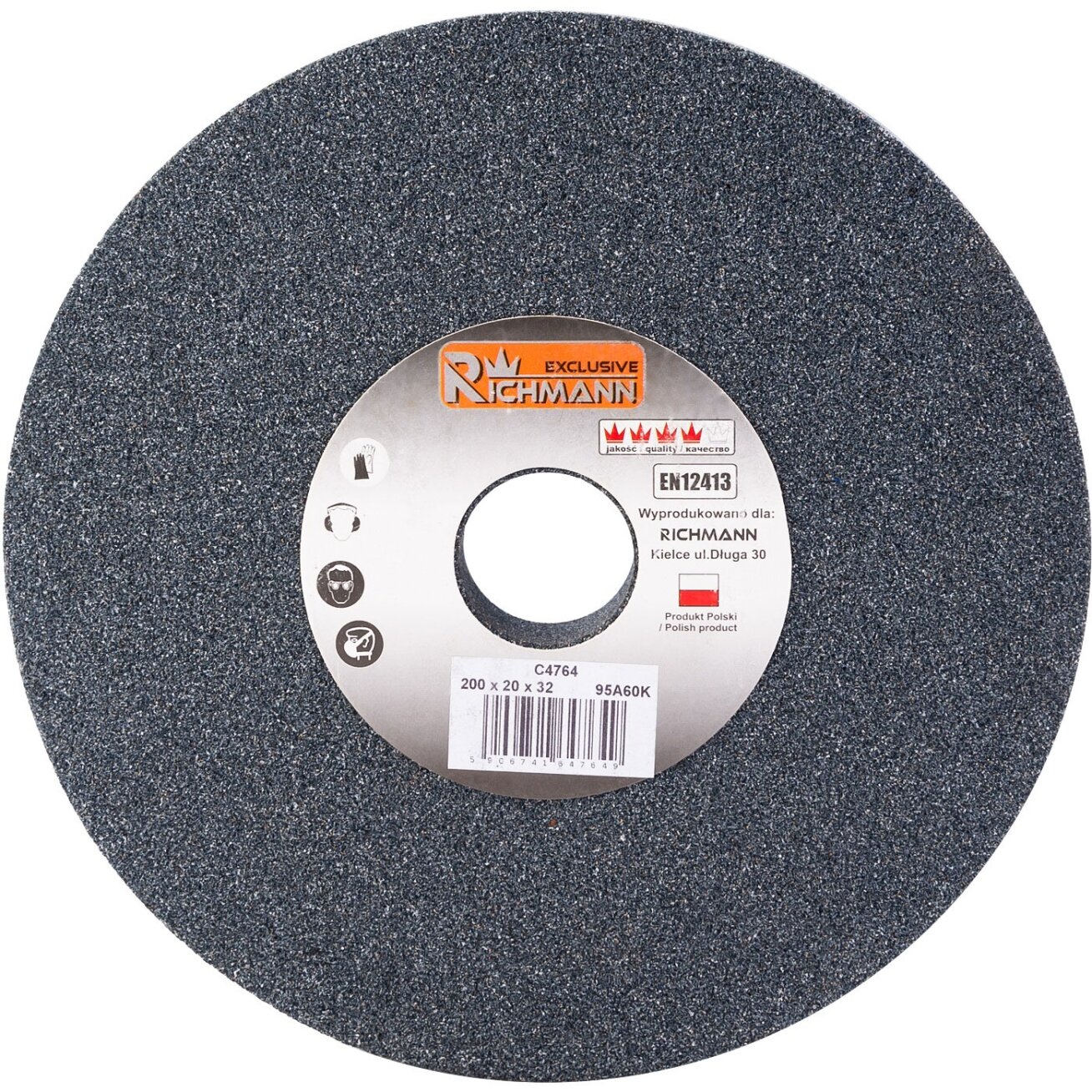 Richmann KERAMINIS ŠLIFAVIMO DISKAS 200 x 20 x 32 95A60K