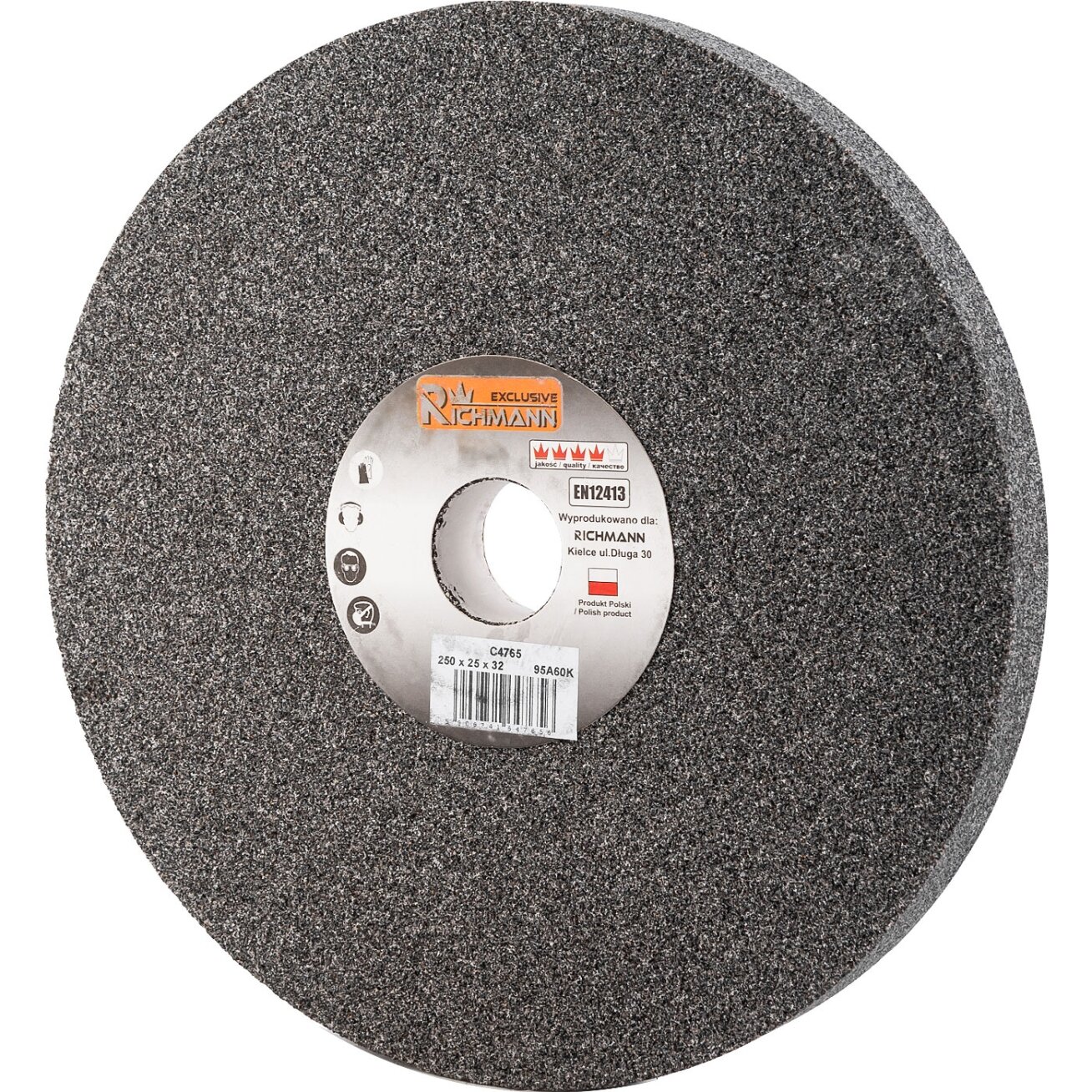 Richmann KERAMINIS ŠLIFAVIMO DISKAS 250 x 25 x 32 95A60K 1 Richmann KERAMINIS ŠLIFAVIMO DISKAS 250 x 25 x 32 95A60K 1
