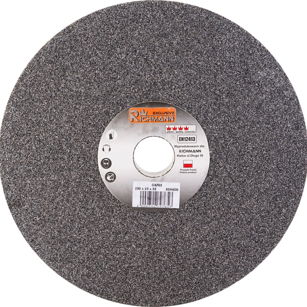 Richmann KERAMINIS ŠLIFAVIMO DISKAS 250 x 25 x 32 95A60K 2 Richmann KERAMINIS ŠLIFAVIMO DISKAS 250 x 25 x 32 95A60K 2
