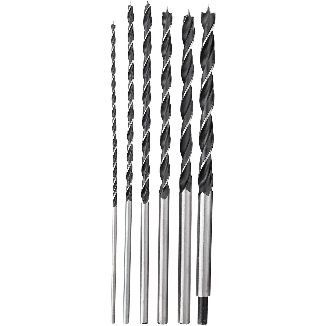 Richmann Medžio grąžtų komplektas 4-14 mm / 300 mm 6 Richmann Medžio grąžtų komplektas 4-14 mm / 300 mm 6