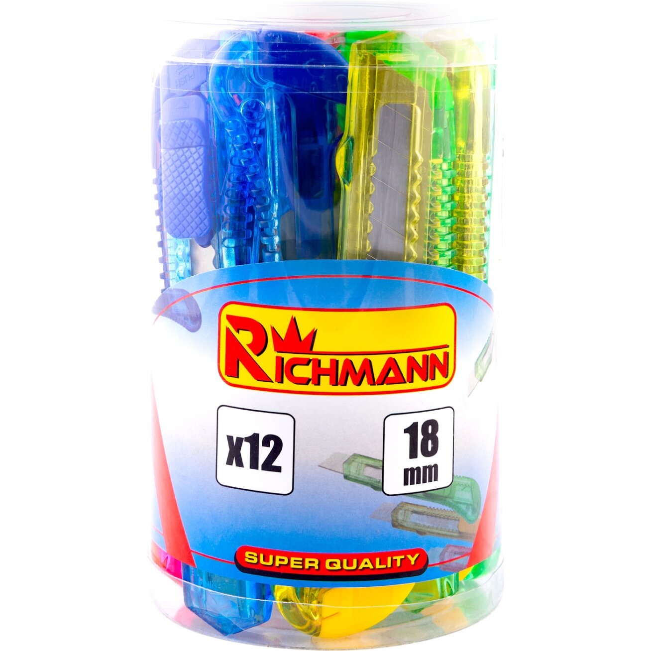 Richmann Peiliukas „RICHMANN" 18 mm, 12 vnt. Richmann Peiliukas „RICHMANN" 18 mm, 12 vnt.