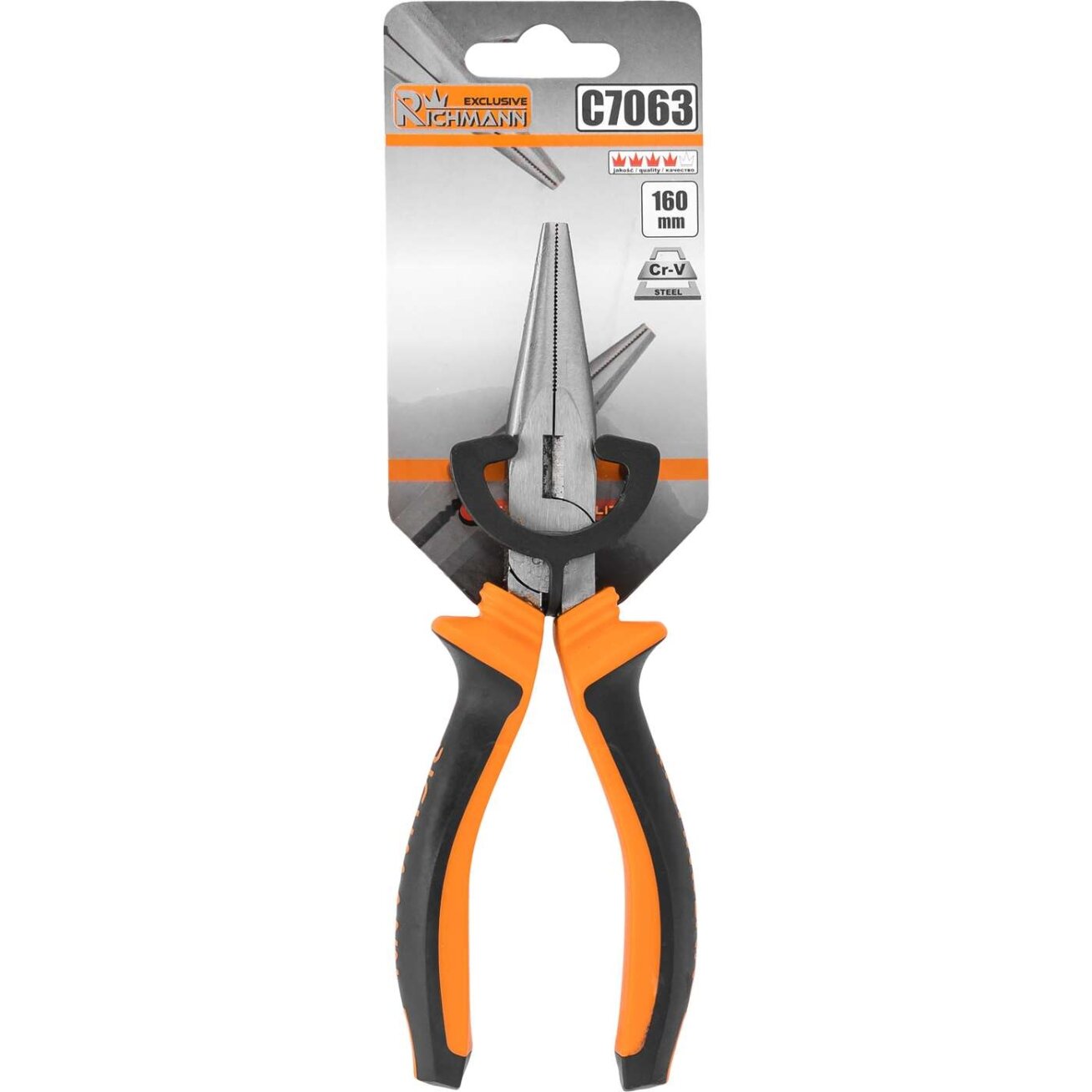 Richmann Prailgintos replės „RICHMANN", 160 mm 2 Richmann Prailgintos replės „RICHMANN", 160 mm 2
