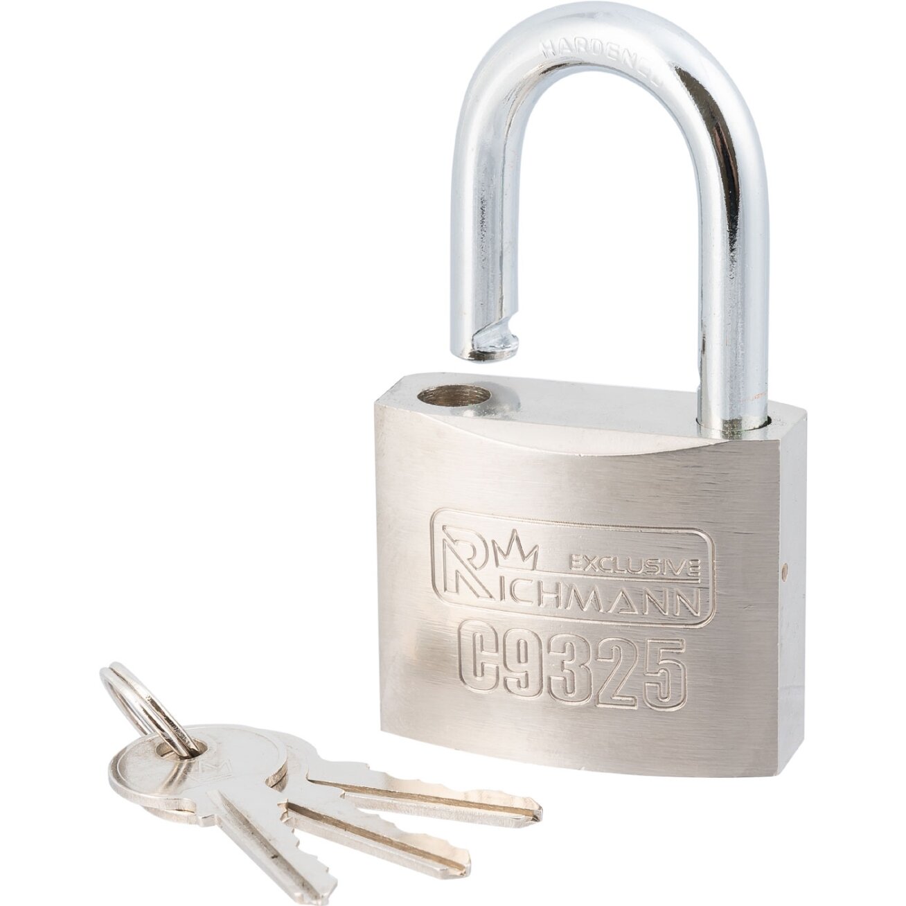 Richmann Sidabrinės spalvos spyna 50 mm Richmann Sidabrinės spalvos spyna 50 mm