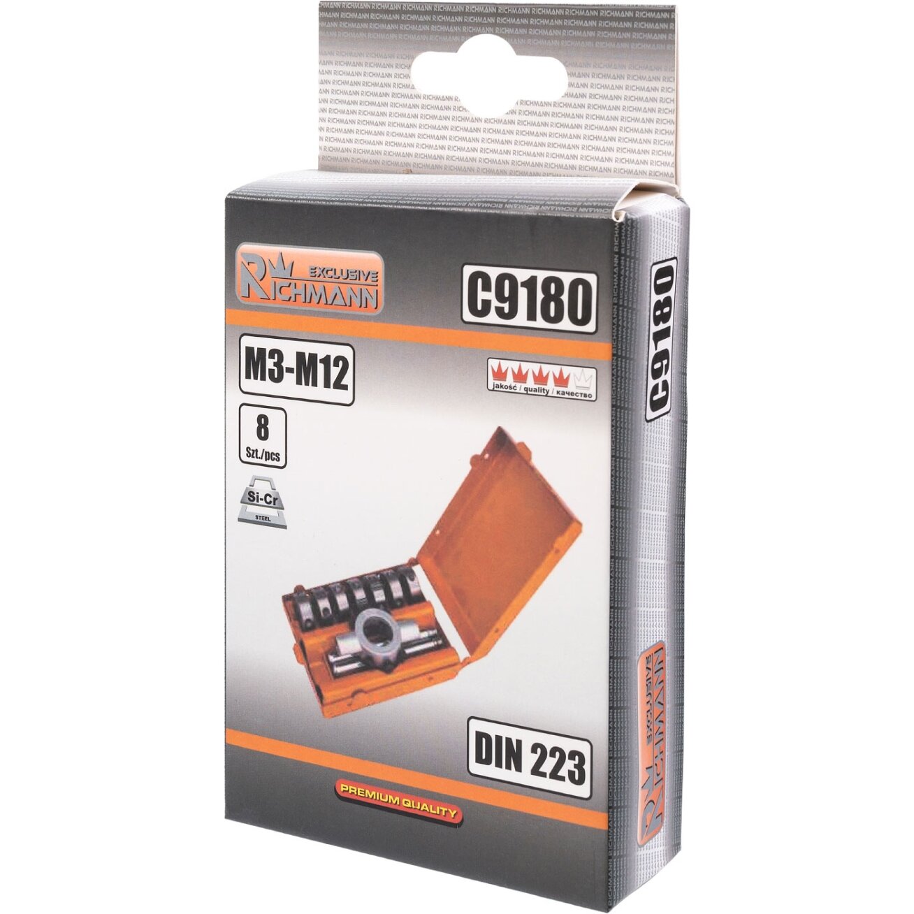 Richmann Sriegpjovių rinkinys M3-M12, 8 vnt. 3