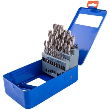 Richmann Metalo grąžtų rinkinys 1-13 mm 25 vnt