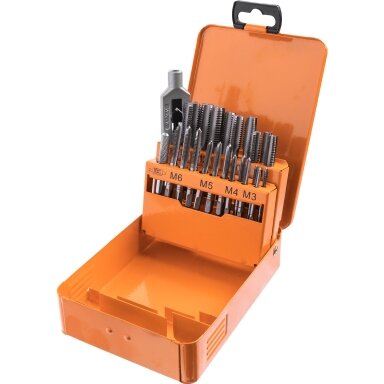 Richmann Sriegiklių rinkinys M3-M12, 22 vnt. Richmann Sriegiklių rinkinys M3-M12, 22 vnt.