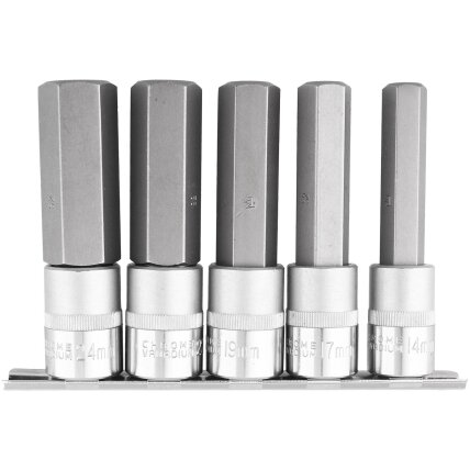 Richmann Hex tipo 1/2 galvučių rinkinys H14-H24, Richmann, 5 vnt. 1 Richmann Hex tipo 1/2 galvučių rinkinys H14-H24, Richmann, 5 vnt. 1