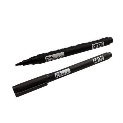 Richmann Juodas markeris 1 mm Richmann Juodas markeris 1 mm