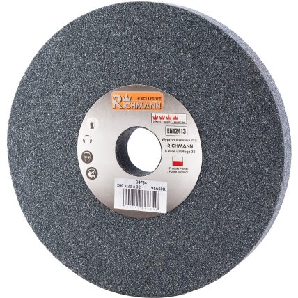 Richmann KERAMINIS ŠLIFAVIMO DISKAS 200 x 20 x 32 95A60K 1 Richmann KERAMINIS ŠLIFAVIMO DISKAS 200 x 20 x 32 95A60K 1