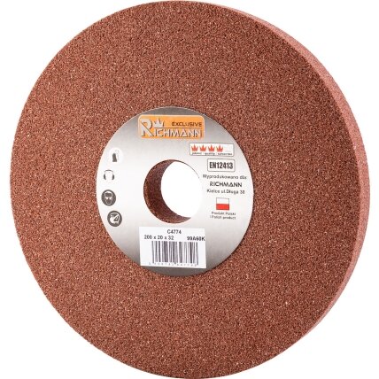 Richmann KERAMINIS ŠLIFAVIMO DISKAS 200 x 20 x 32 Raudonas 99A60K 1 Richmann KERAMINIS ŠLIFAVIMO DISKAS 200 x 20 x 32 Raudonas 99A60K 1