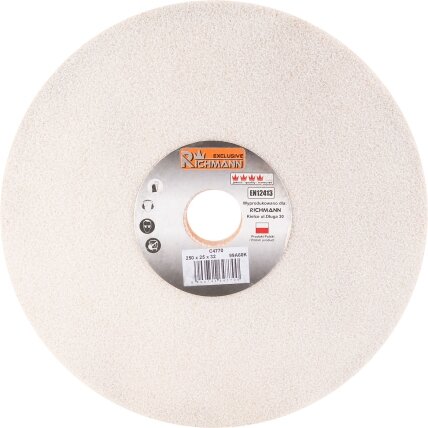 Richmann KERAMINIS ŠLIFAVIMO DISKAS 250 x 25 x 32 99A60K Richmann KERAMINIS ŠLIFAVIMO DISKAS 250 x 25 x 32 99A60K
