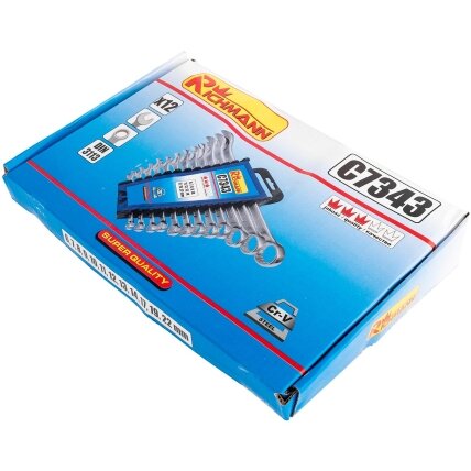 Richmann Kombinuotų raktų kompl. 6-22 mm, 12 vnt. 4
