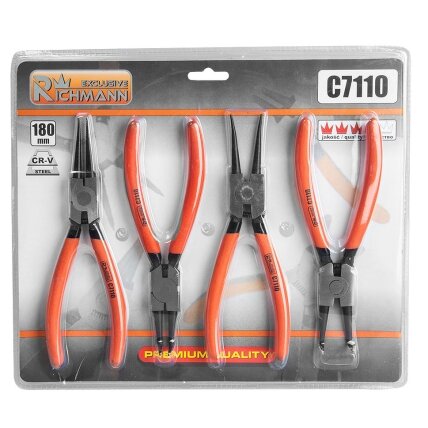 Richmann Replės fiksavimo žiedams S2 PRO 4 vnt. 6 Richmann Replės fiksavimo žiedams S2 PRO 4 vnt. 6