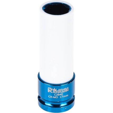 Richmann Smūg. galvutė ratlankiams 1/2, 17 mm 1 Richmann Smūg. galvutė ratlankiams 1/2, 17 mm 1