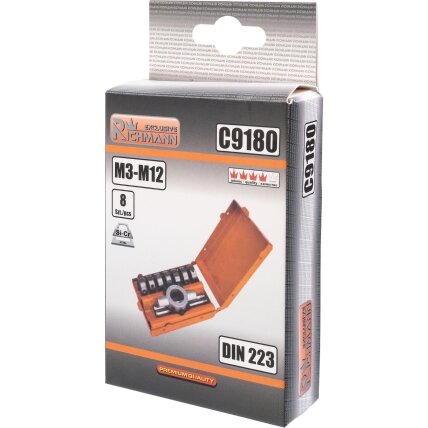 Richmann Sriegpjovių rinkinys M3-M12, 8 vnt. 3 Richmann Sriegpjovių rinkinys M3-M12, 8 vnt. 3