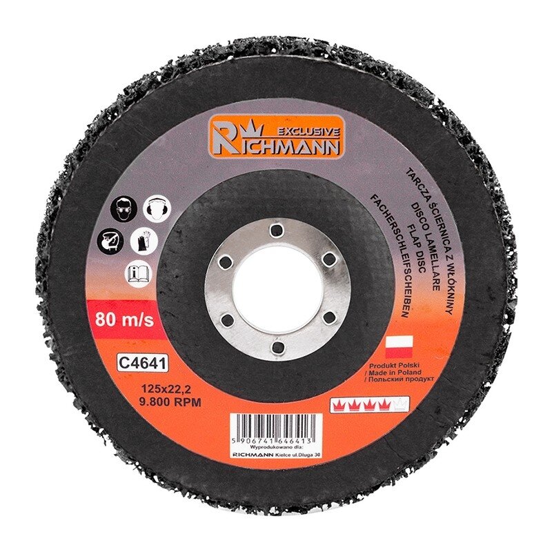 Richmann Valymo diskas "Richmann" 125mm Richmann Valymo diskas "Richmann" 125mm