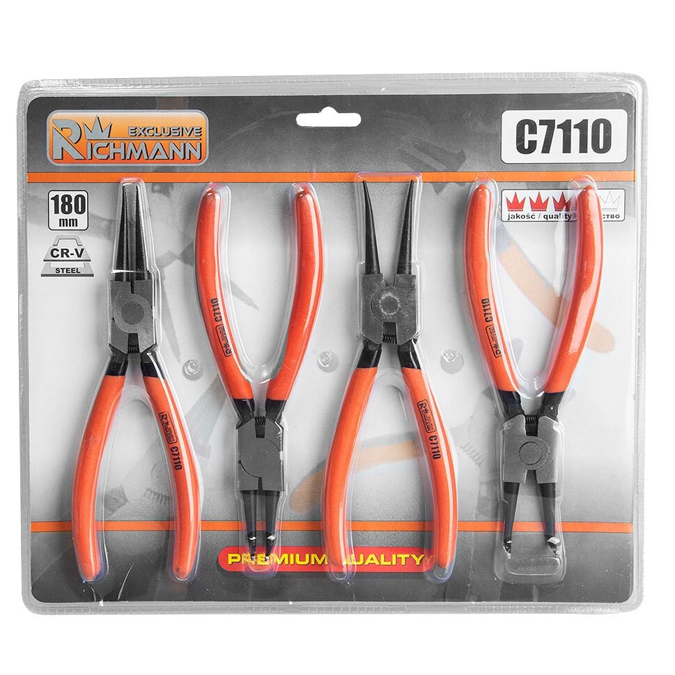 Richmann Replės fiksavimo žiedams S2 PRO 4 vnt. 6 Richmann Replės fiksavimo žiedams S2 PRO 4 vnt. 6