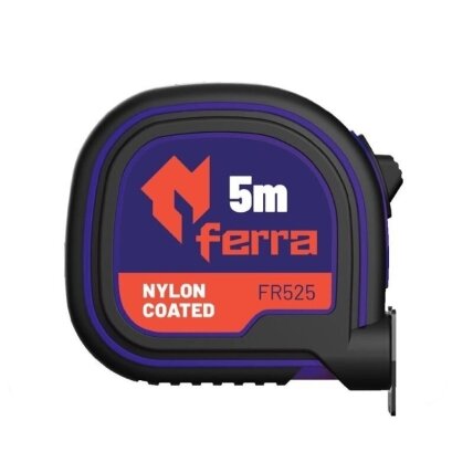 Ruletė Ferra, 5 m, 25 mm Ruletė Ferra, 5 m, 25 mm