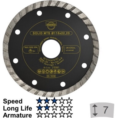 Samedia Deim. dis. „SAMEDIA" MTS 125 x 22 mm