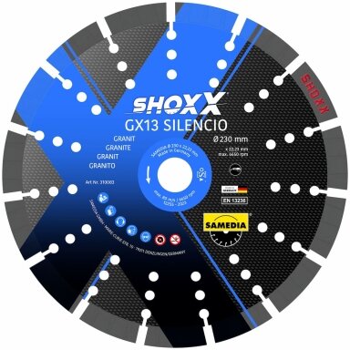 Samedia Deim. diskas Silencio GX 13 350x30/25,4 mm.