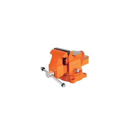 Šaltkalvio spaustuvai, HEAVY DUTY 100mm 11,4kg. 360° pasukamas. Truper® Šaltkalvio spaustuvai, HEAVY DUTY 100mm 11,4kg. 360° pasukamas. Truper®