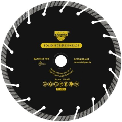 Samedia Deim. dis. „SAMEDIA" BCS 230 x 22 mm 1