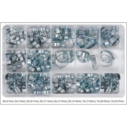 Sąvaržų rinkinys (175vnt)(5-27mm) 1 Sąvaržų rinkinys (175vnt)(5-27mm) 1