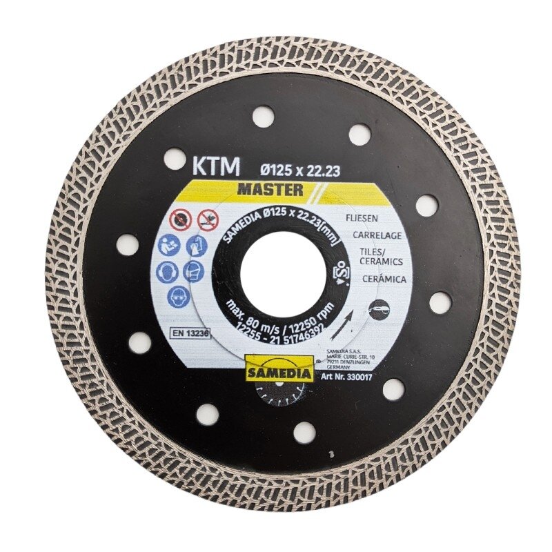 Samedia Deim. dis. „SAMEDIA" KTM 125x22,2/1,4 mm