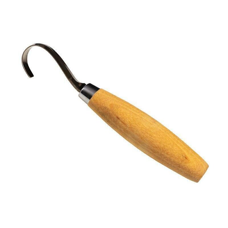 Šaukštų drožinėjimo peilis Morakniv® 164, lenkta geležtė 50x2,5mm. 13mm vidinis skersmuo. Viengubi ašmenys, beržinė rankena. Šaukštų drožinėjimo peilis Morakniv® 164, lenkta geležtė 50x2,5mm. 13mm vidinis skersmuo. Viengubi ašmenys, beržinė rankena.